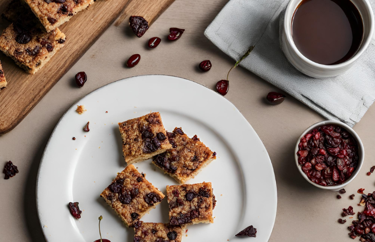 No-bake Cherry & Cacao Flapjacks