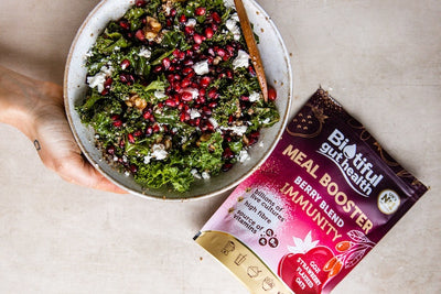 Berry Booster and Kale Salad